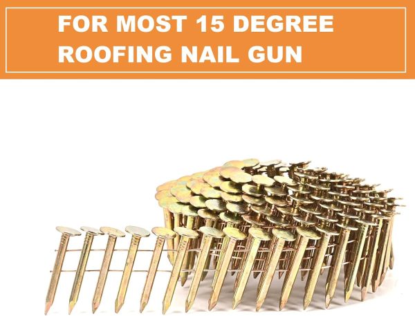 Coil Roofing Nails BHTOP 3600 Electro Galvanized-4