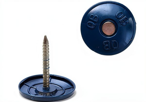 One Stop Outdoor Plastic Cap Nails Galvanized Roofing Felt-1