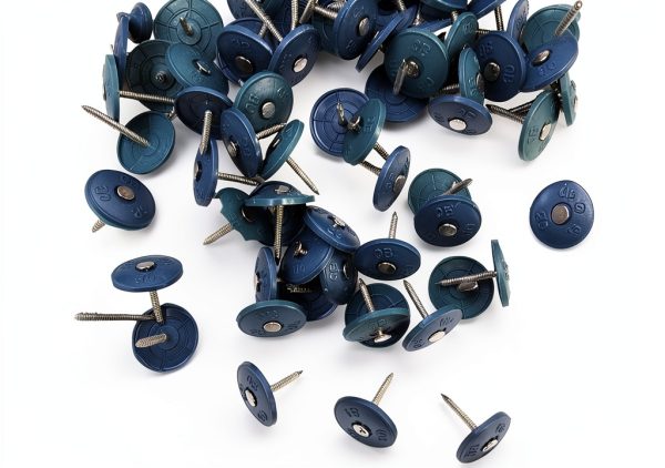 One Stop Outdoor Plastic Cap Nails Galvanized Roofing Felt-2