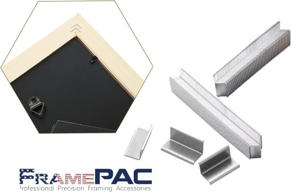 FramePac V Nails Steel Picture Frame Hardware-5