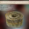 Hotop Collated Siding Nails Steel Anti Rust Coil Nails-2