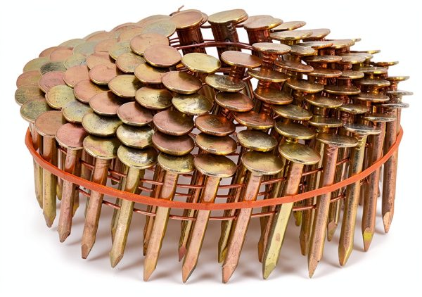 BHTOP 3600 Coil Roofing Nails Electro Galvanized Iron-0
