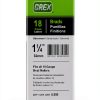 Grex 18 Gauge Galvanized Brad Nails Stainless Steel-1