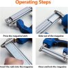 SITLDY 18G Brad Nails Galvanized Steel Air Powered Assembly-5