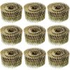 Hotop Collated Siding Nails Steel Anti Rust Coil Nails-0